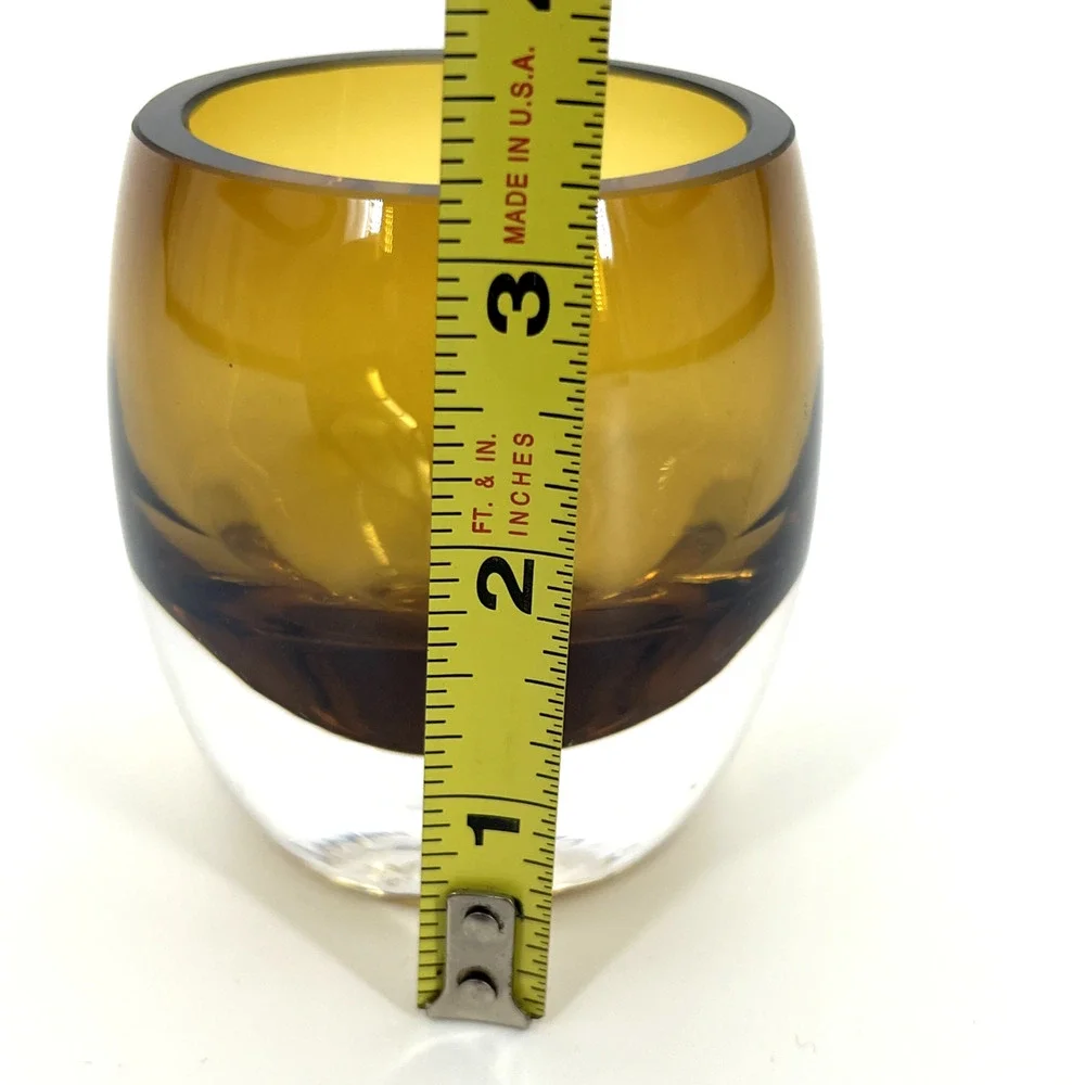 Mikasa Amber Clear Glass Solaris 3.25